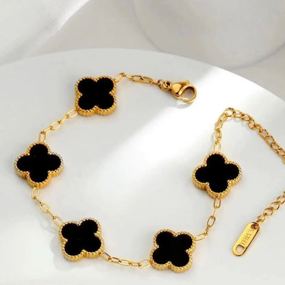 5 Leaf Clover Bracelet