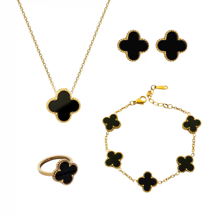 Premium Clover Jewelry Set 4 pcs