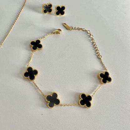 5 Leaf Clover Bracelet