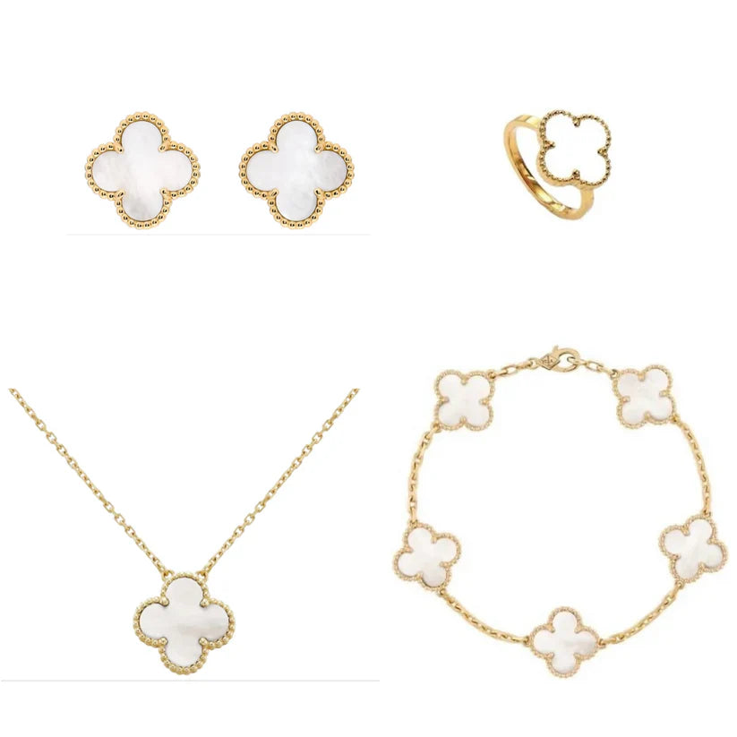 Premium Clover Jewelry Set 4 pcs