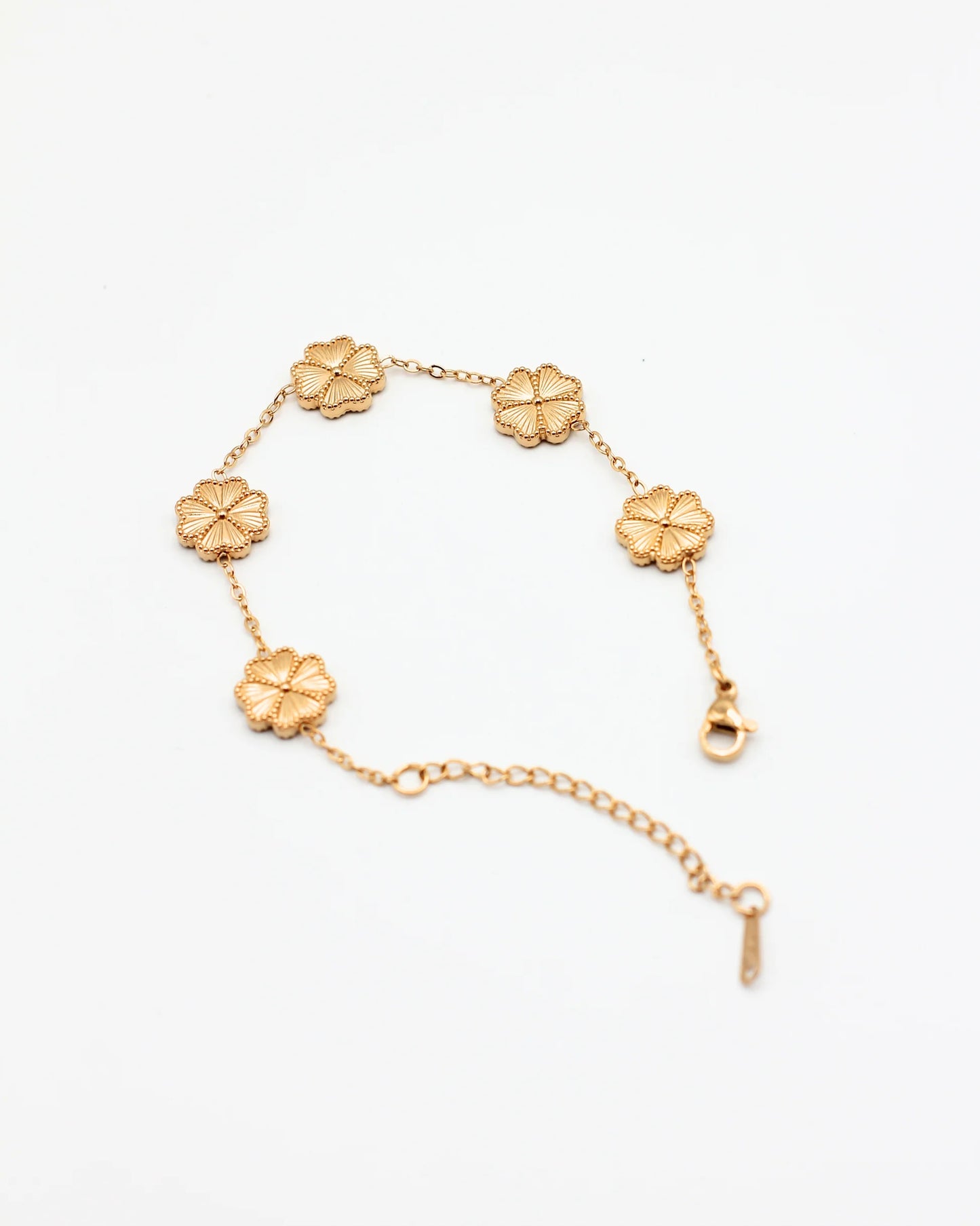 Golden Flowers Bracelet